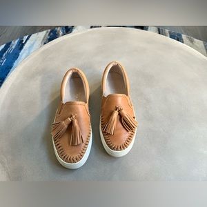 Vince Camuto Loafers  women flat shoes in Camel Brown